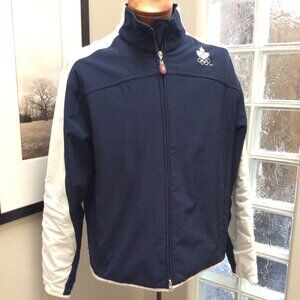 Hudson's Bay 2006 Team Canada Olympic Jacket, Soft Shell Navy Jacket XL
